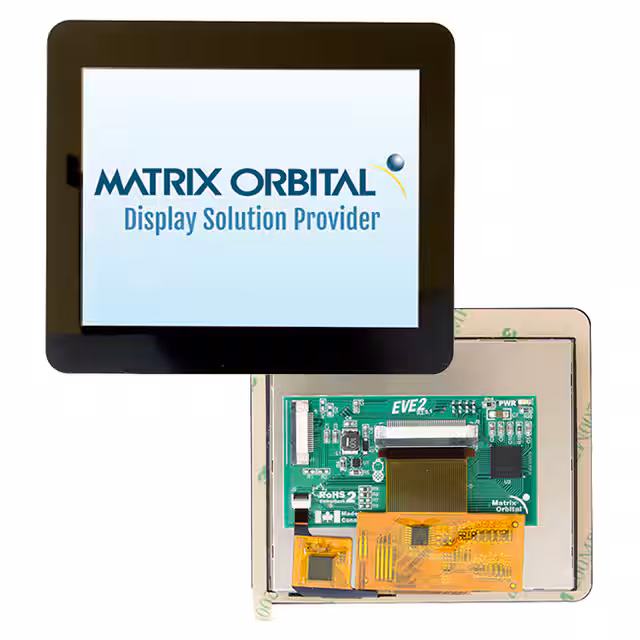 EVE2-35G-BLM-TPC Matrix Orbital  Modules d'affichage - LCD OLED Graphic